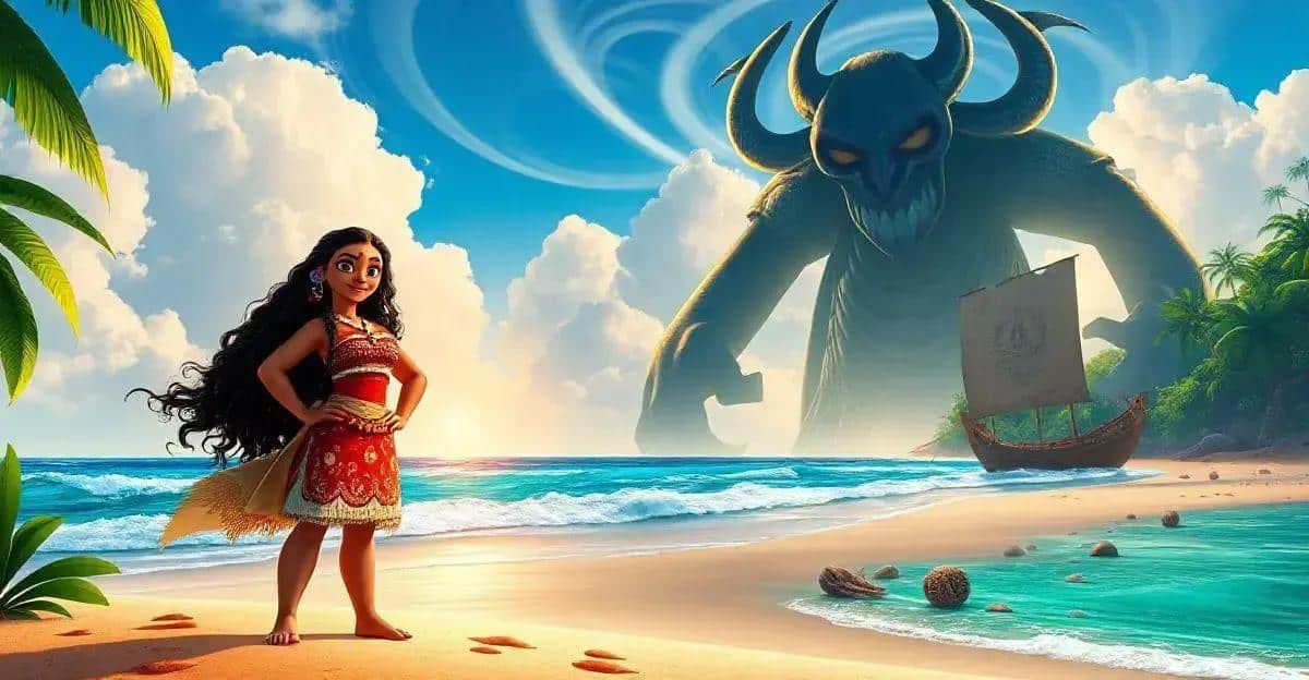 Moana 2: Teaser e Vilã Revelados! Confira Tudo