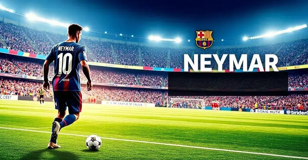 Neymar deve voltar com a 10 e fazer o que Messi fez?