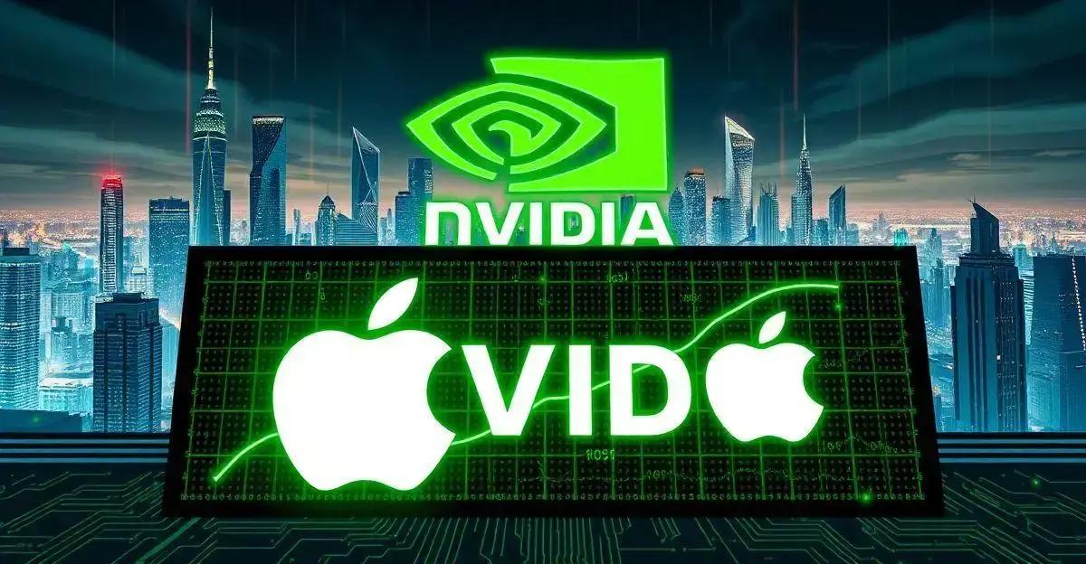 Nvidia Bate Recorde e Pode Desbancar Apple Como Mais Valiosa