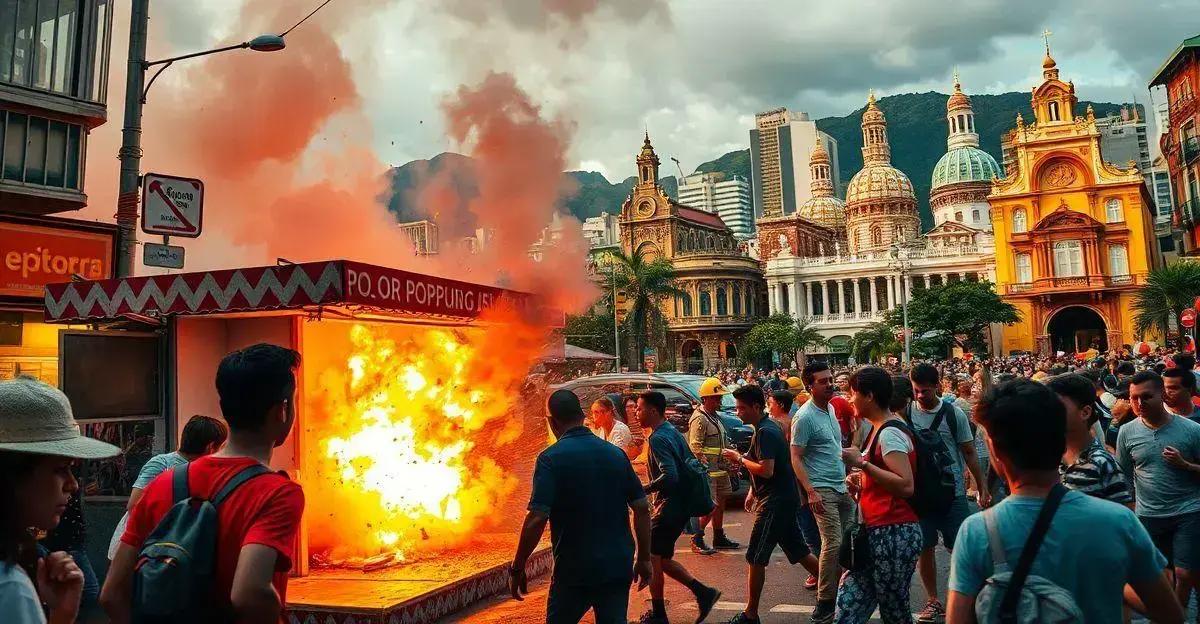 O Incêndio e o Atendimento de Emergência