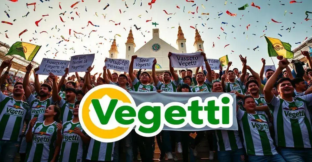 O papel de Vegetti nas redes sociais