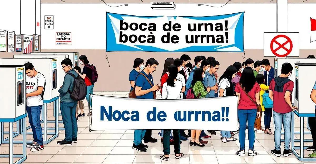 O que é boca de urna? Entenda o crime eleitoral