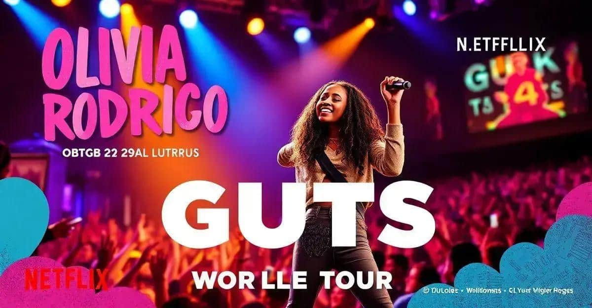 Olivia Rodrigo: Show da GUTS World Tour na Netflix em Outubro