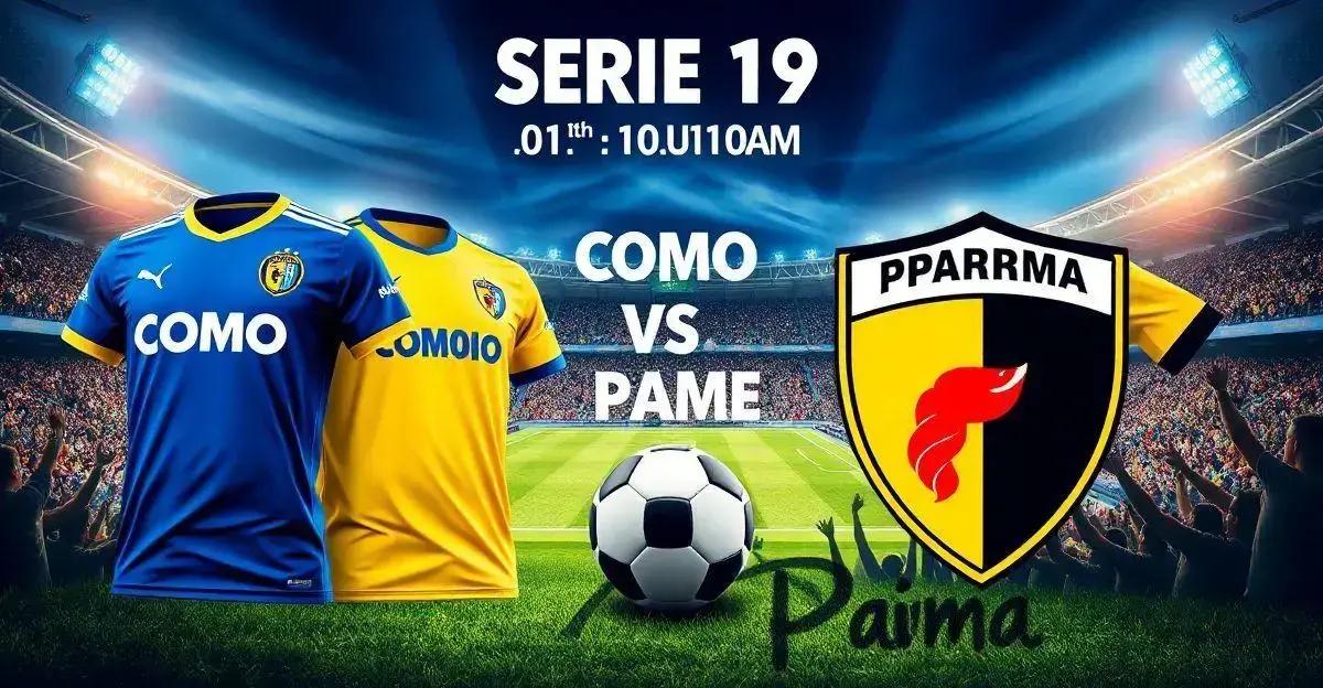 Onde assistir a Como 1907 x Parma