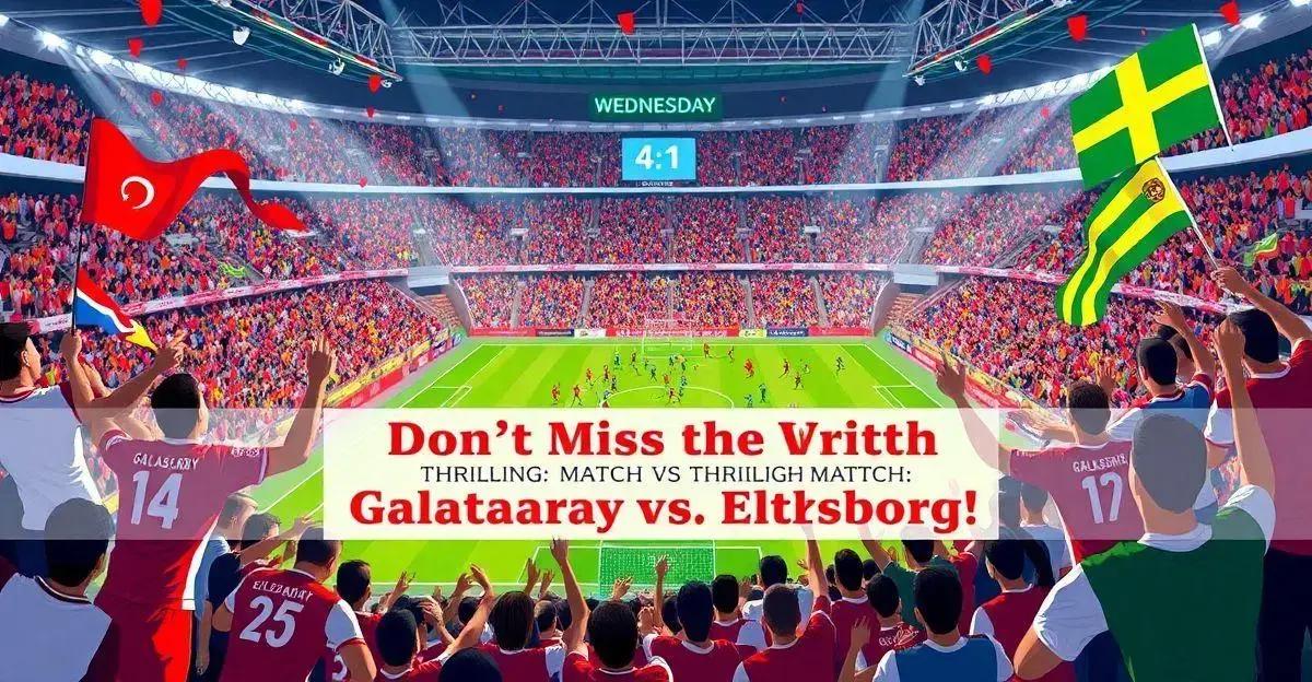 Onde Assistir a Galatasaray x Elfsborg