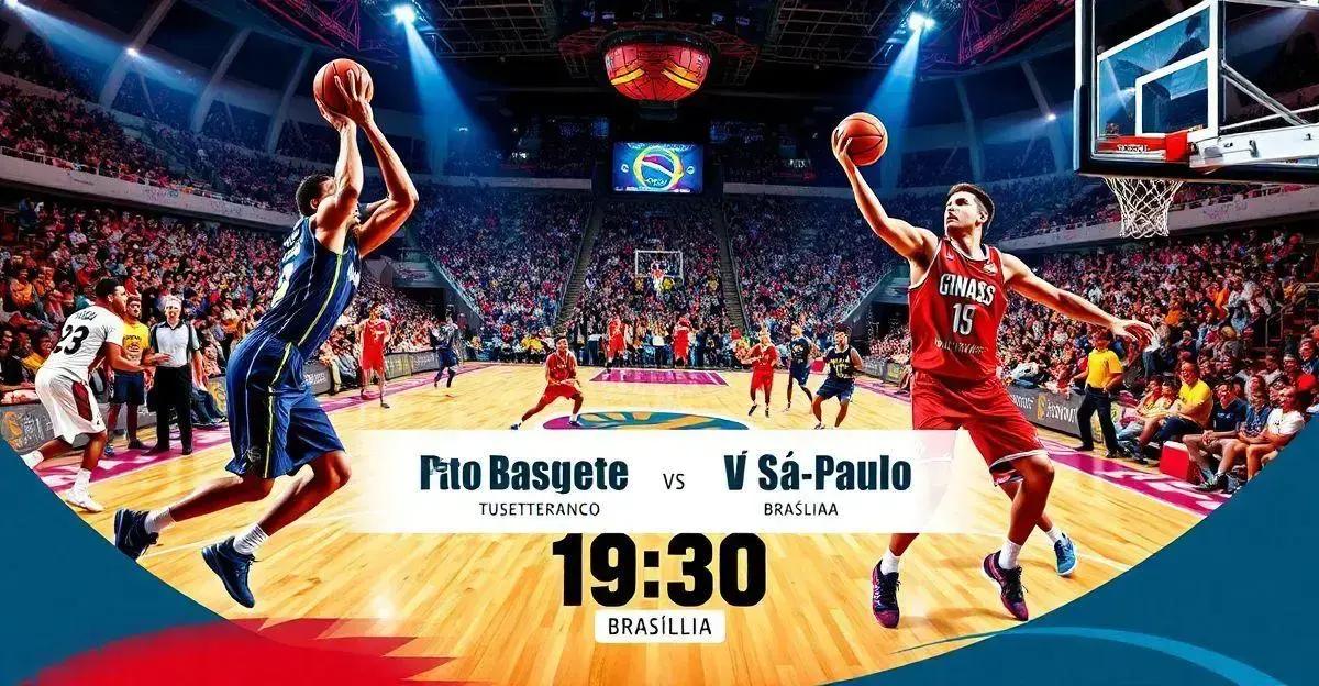 Onde assistir a Pato Basquete e São Paulo pelo NBB 2024-25