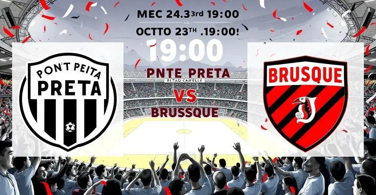 Onde Assistir a Ponte Preta x Brusque