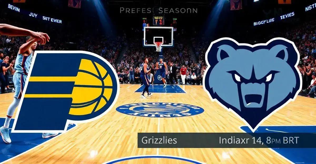 Onde Assistir Pacers x Grizzlies