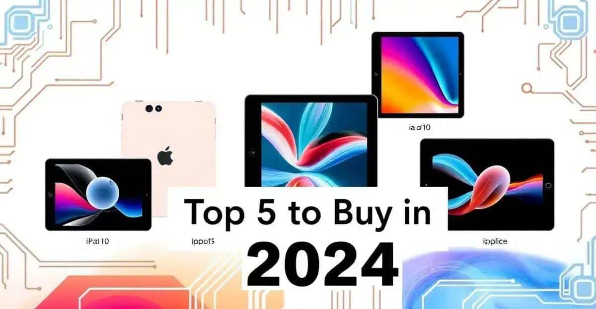 Os 5 Melhores iPads para Comprar em 2024