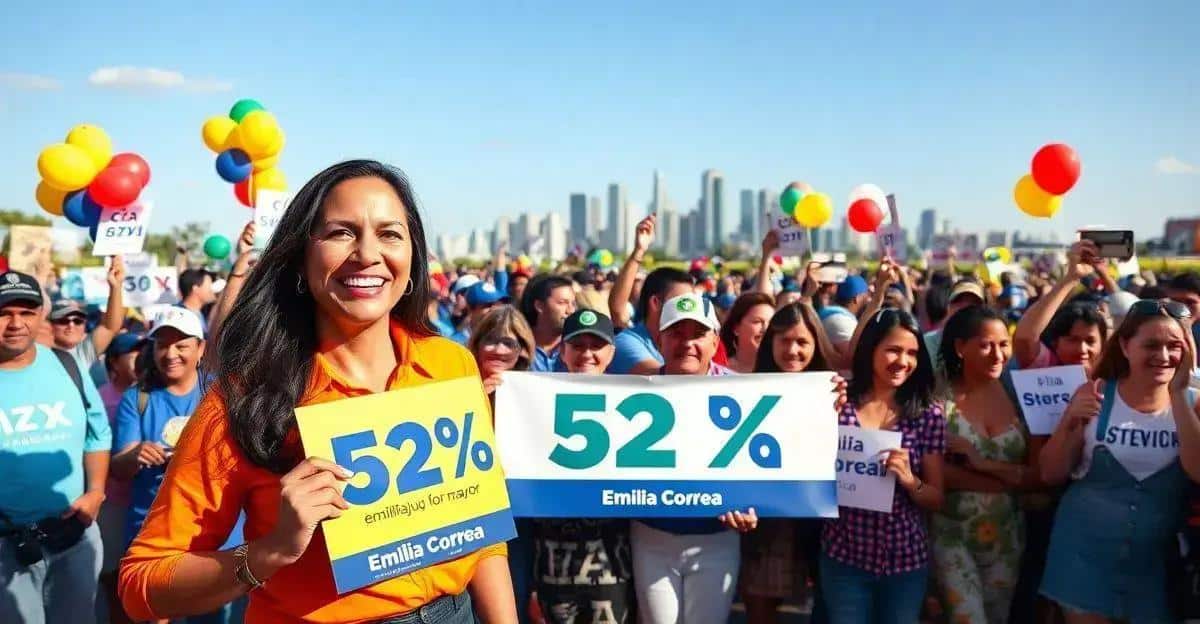 Pesquisa Quaest: Emília lidera com 52% em Aracaju