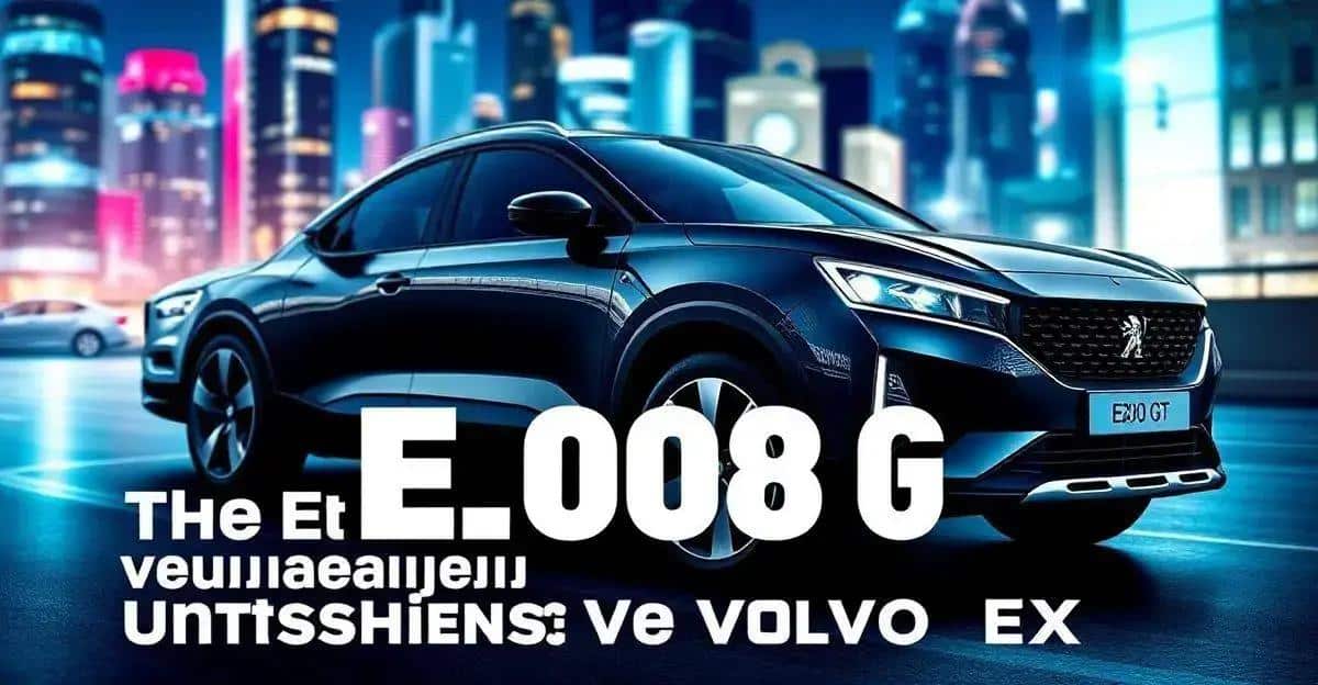 Peugeot E-2008 GT: O SUV Elétrico que Supera o Volvo EX30