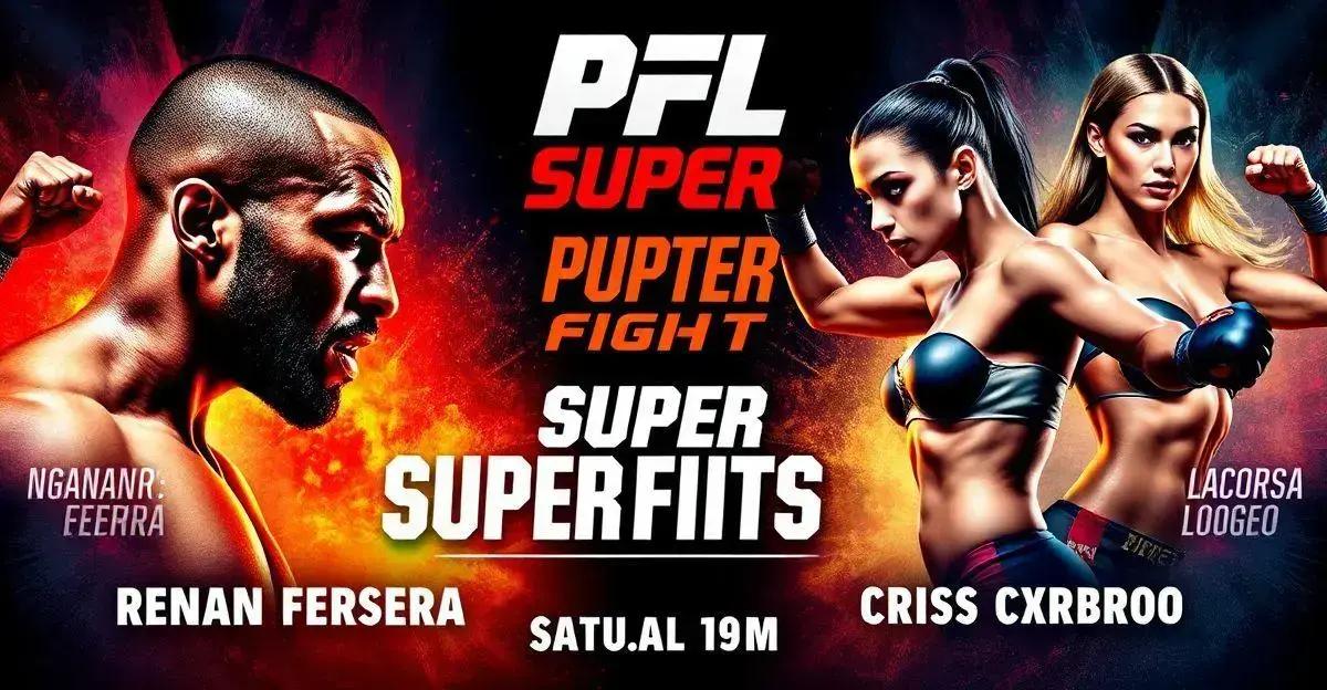 PFL Super Fights: Onde Assistir Lutas de Renan e Cyborg