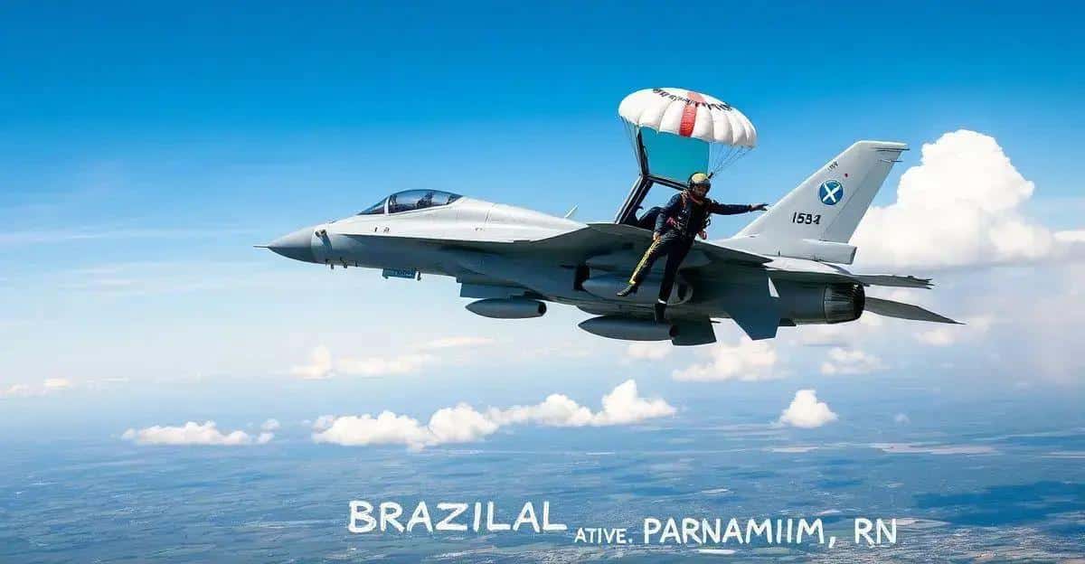 Piloto se ejetou de avião da FAB antes da queda no RN