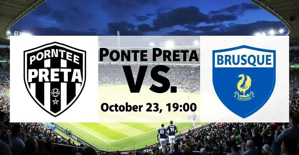 Ponte Preta x Brusque: Onde Assistir e Horário do Jogo