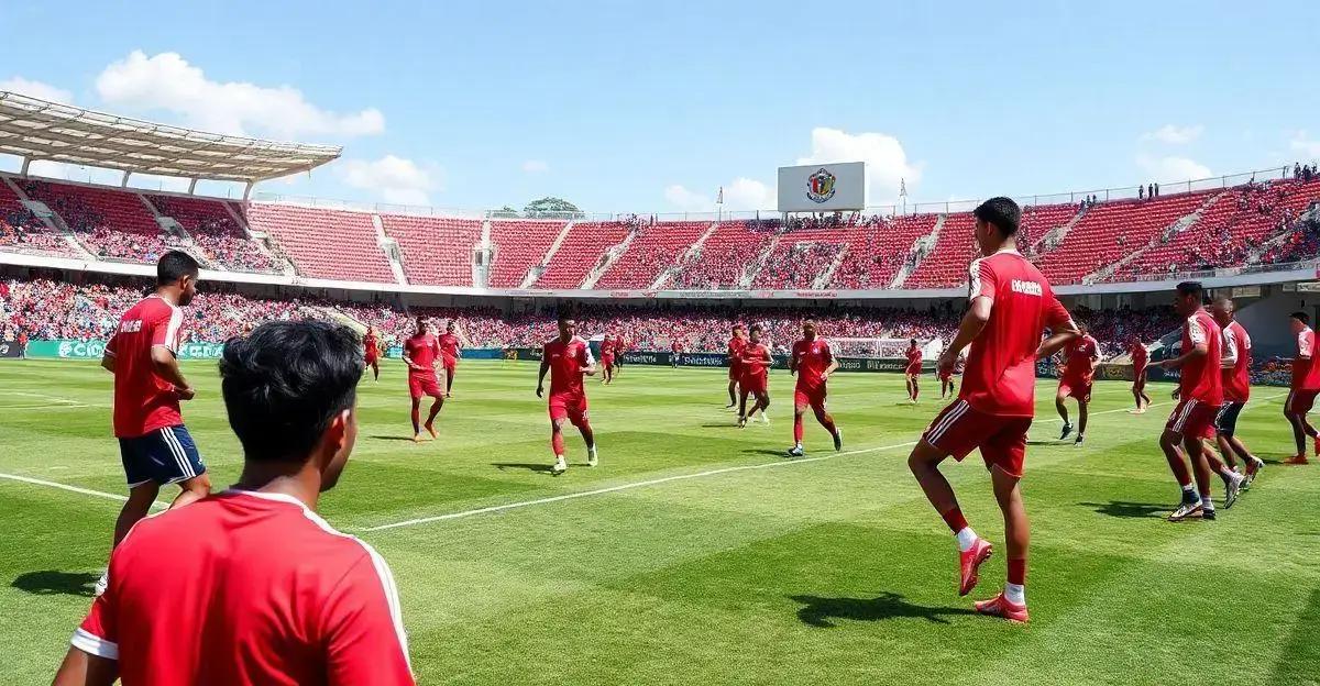 Preparação para o Jogo Contra o Criciúma