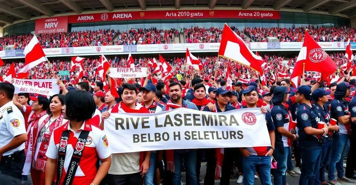 Preparativos para os Torcedores Argentinos