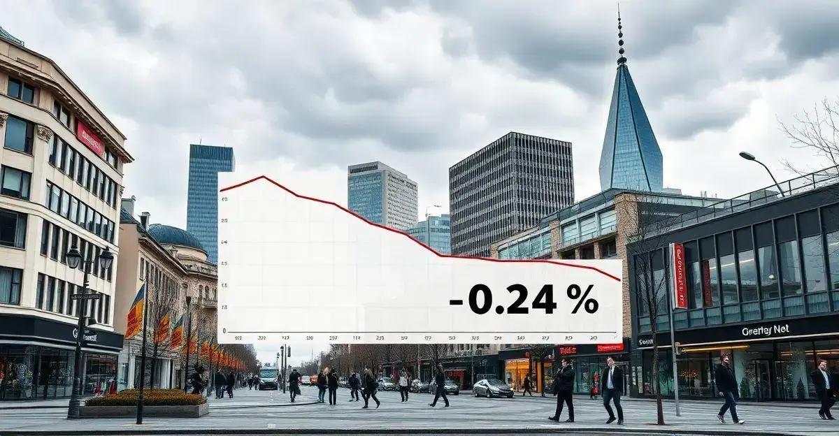 Previsão da Economia da Alemanha: Contração de 0,2% em 2024