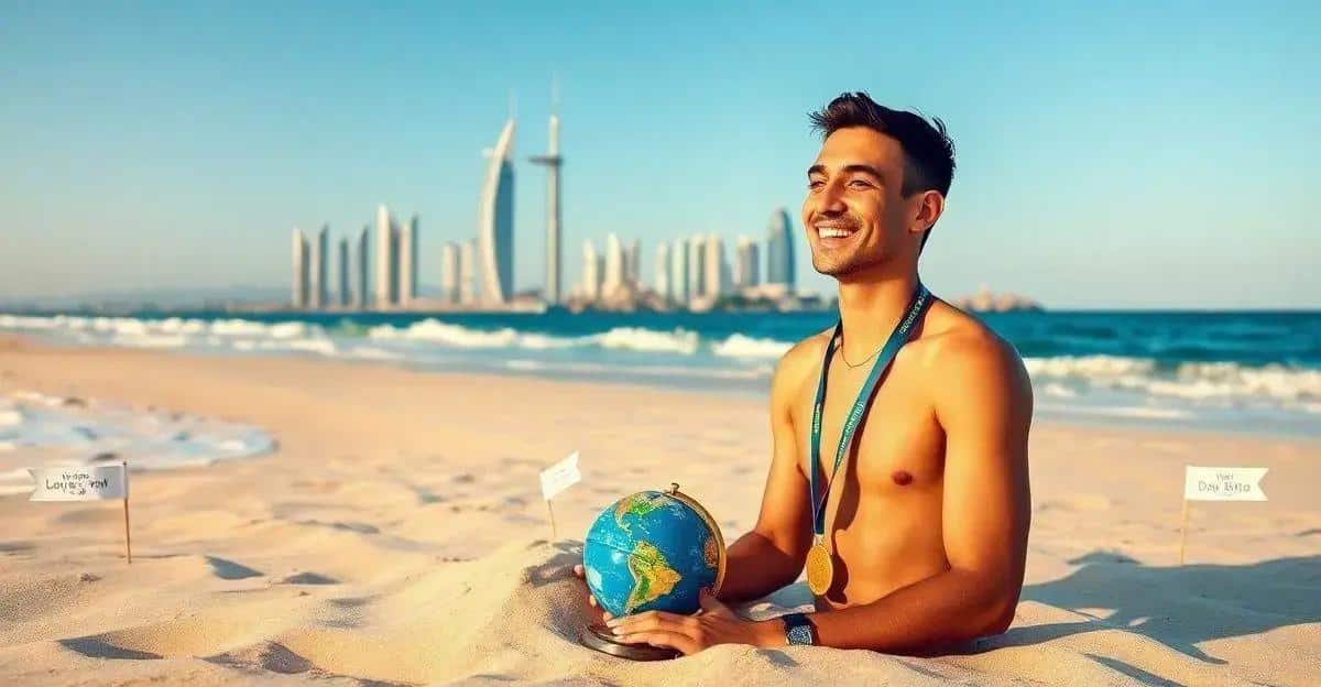 Primeira viagem internacional para Dubai