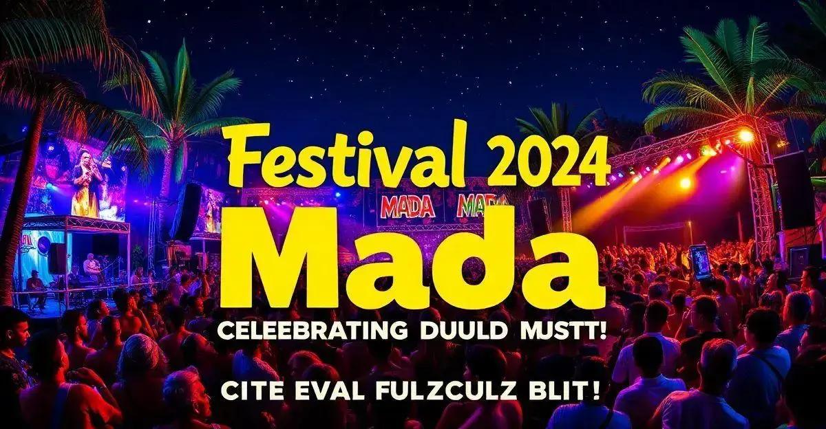 Programação do Festival Mada 2024