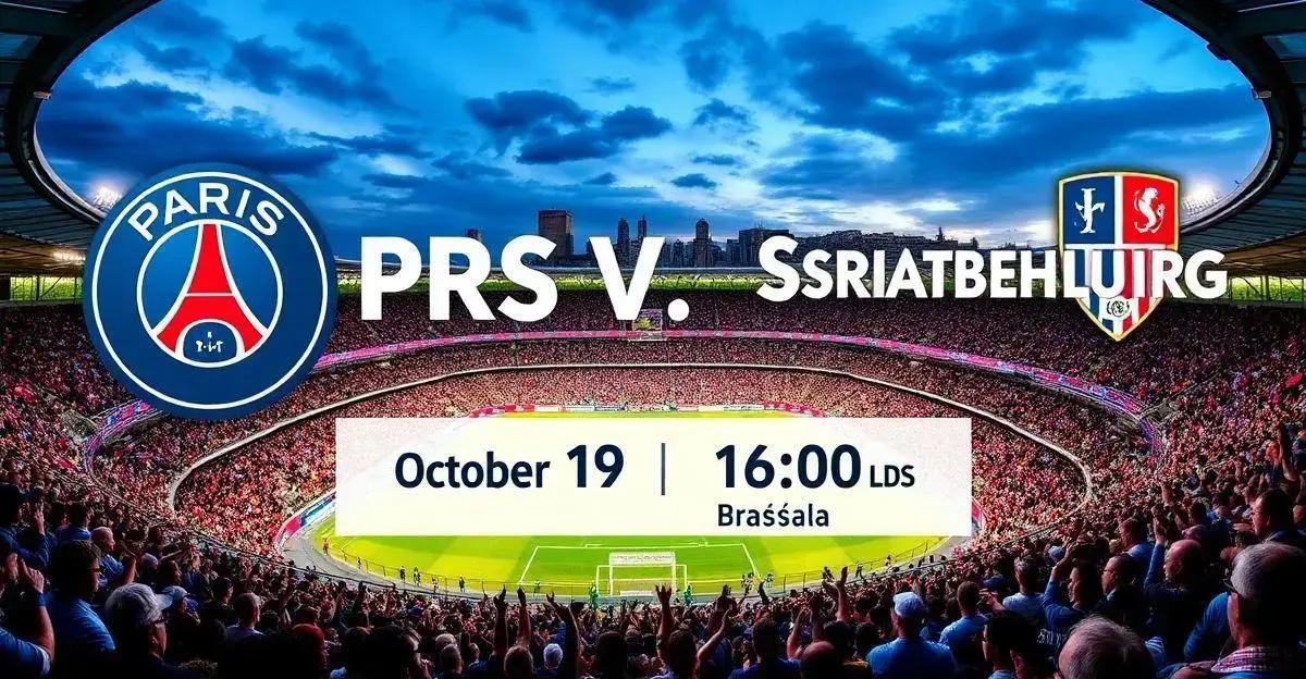 PSG x Strasbourg: Horário e Onde Assistir ao Jogo da Ligue 1