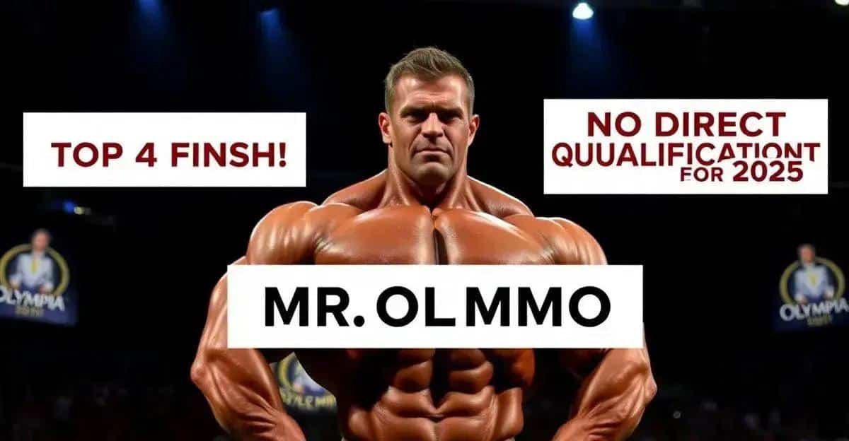 Ramon Dino: Sem Vaga Direta para Mr. Olympia 2025