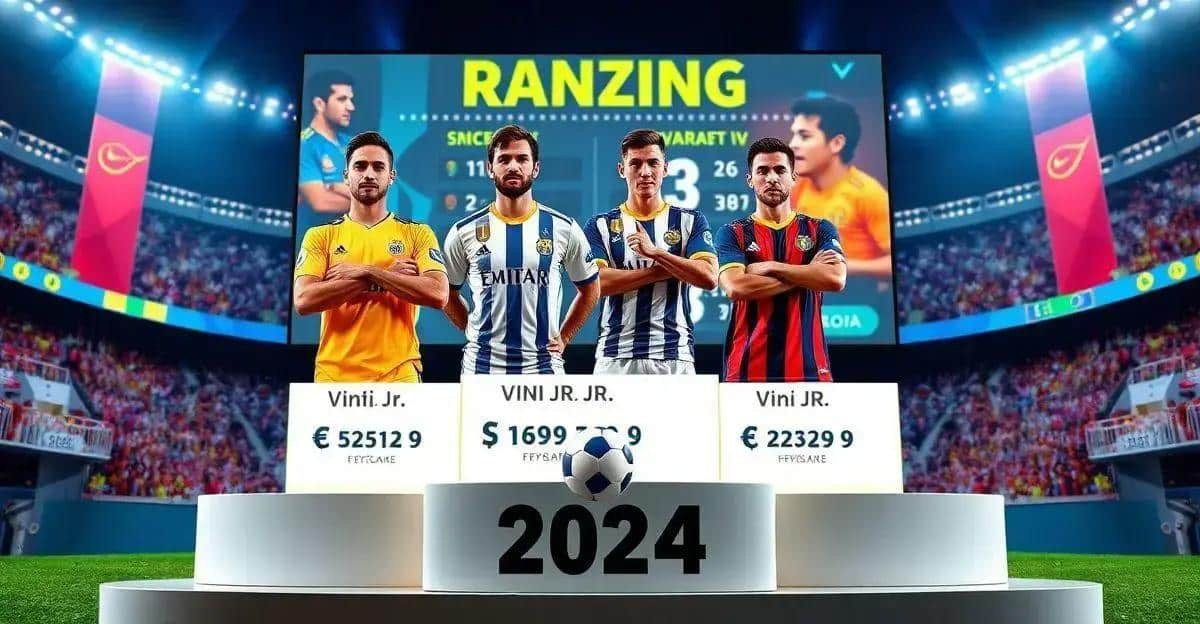 Ranking: Os 4 Jogadores Mais Valiosos do Mundo em 2024