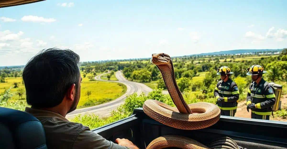 Resgate da Jiboia em Luziânia