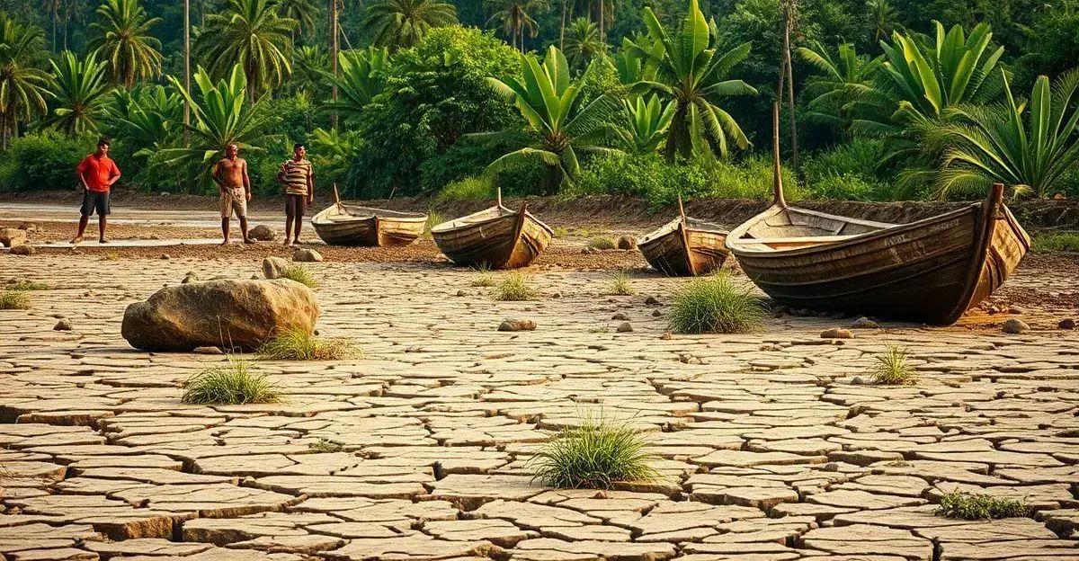 Rio Solimões: Nível mais baixo da história preocupa Amazonas