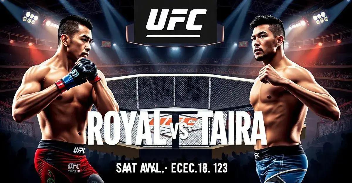 Royval x Taira: Horário e Onde Assistir ao UFC Vegas 98