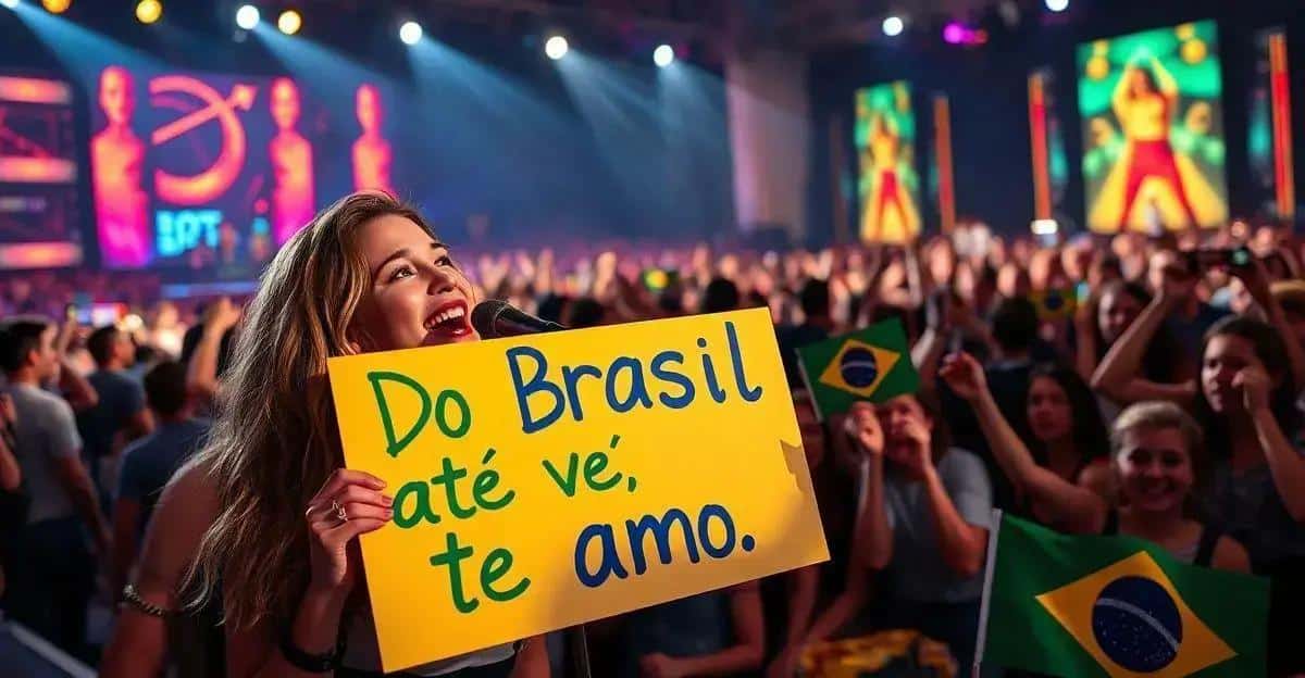 Sabrina Carpenter Interage com Fã Brasileiro e Fala sobre Voltar ao País