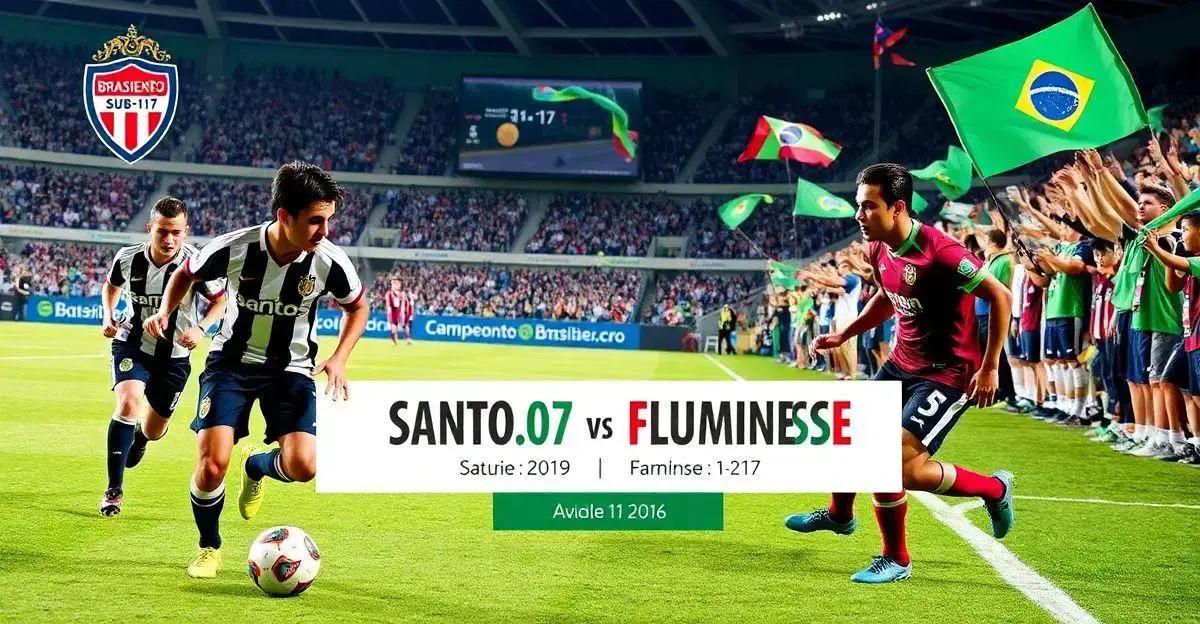 Santos x Fluminense: Horário e Onde Assistir ao Jogo Sub-17