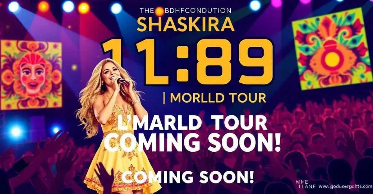 Shakira Confirma Turnê LMYNL World na América Latina