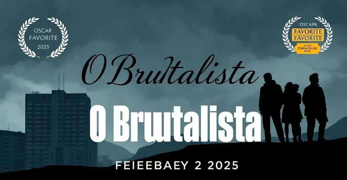 Trailer de O Brutalista: Favorito ao Oscar 2025