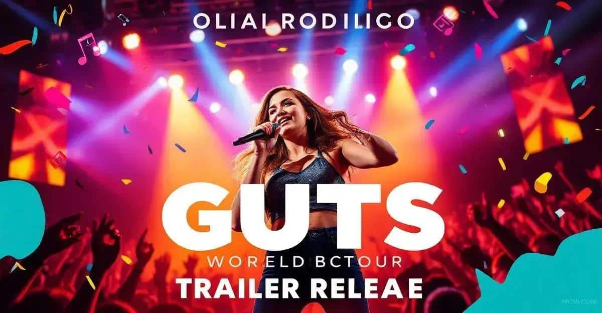 Trailer de Olivia Rodrigo: GUTS World Tour é Liberado