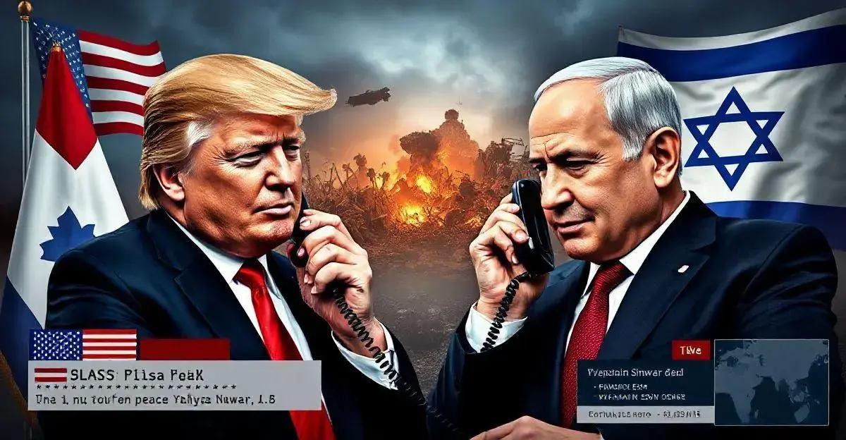 Trump Recebe Ligação de Netanyahu Após Morte do Hamas