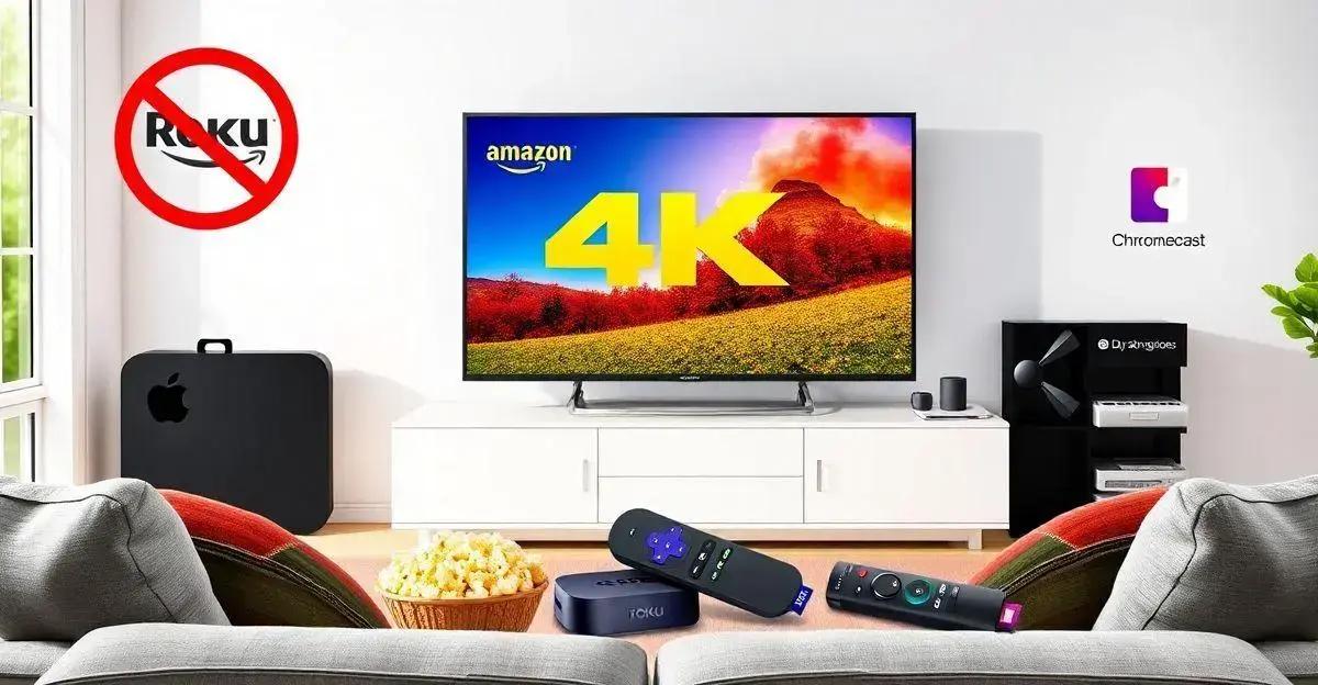 Vantagens dos dispositivos de streaming 4K e HD