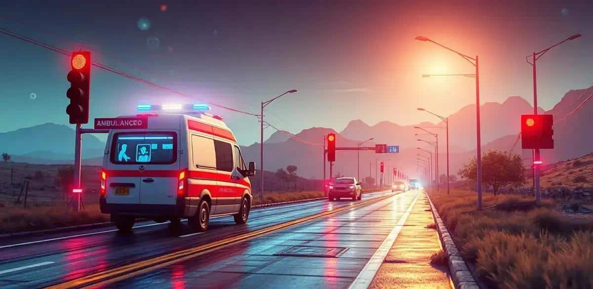 Benefícios da Sincronização de Semáforos para Ambulâncias