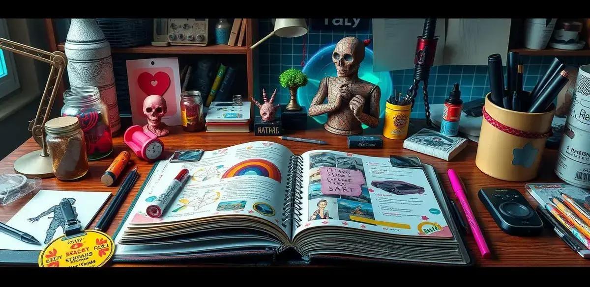 Benefícios do Junk Journaling