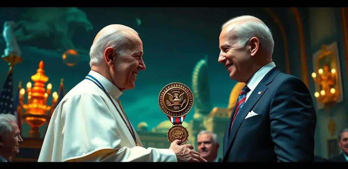 Biden Concede Medalha Presidencial da Liberdade ao Papa Francisco