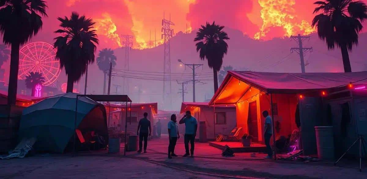 Impacto dos Incêndios na Comunidade