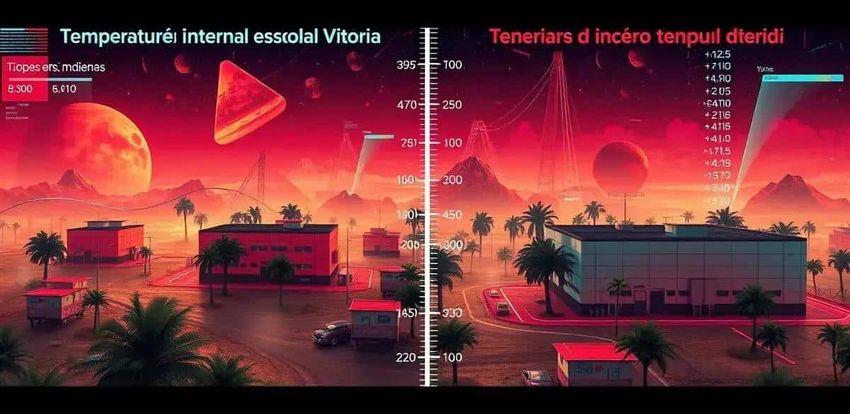 Diferenças de Temperatura nas Escolas