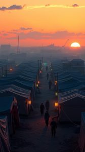 300 Mortes em Campo de Refugiados em Gaza: A Crise Humanitária