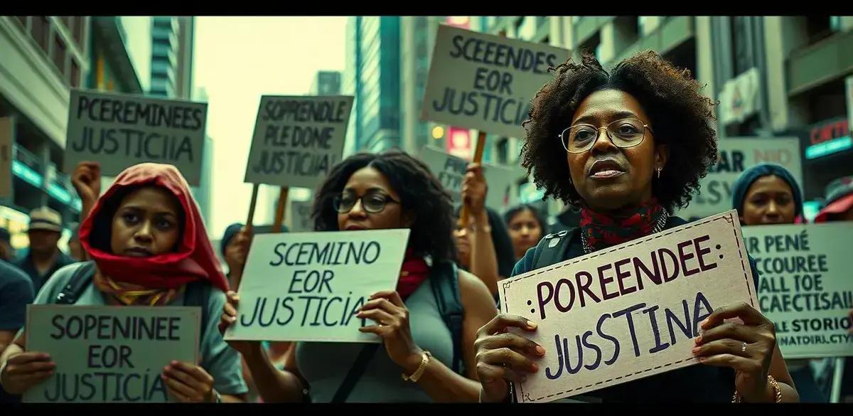 A Reação da Comunidade e a Busca por Justiça A Reação da Comunidade e a Busca por Justiça