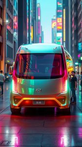 A Van Elétrica da Sharp que se Transforma em Cinema