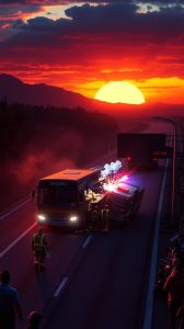 Acidente de Ônibus com 58 Estudantes Deixa Feridos em MG