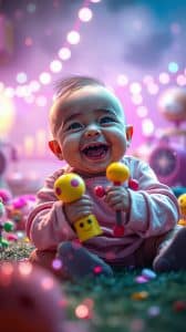 Bebê Viraliza com Olhar de Julgamento para o Pai