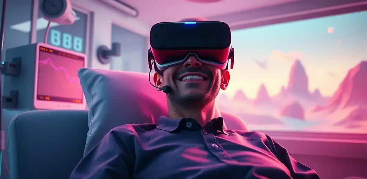 Benefícios emocionais e físicos da realidade virtual para pacientes Benefícios emocionais e físicos da realidade virtual para pacientes