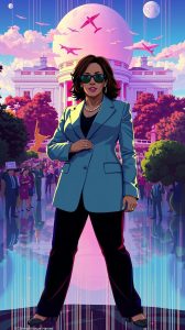 Como Kamala Harris Busca Voto Moderado Sem Perder a Esquerda