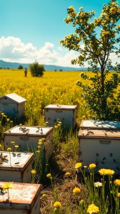 Como o Aluguel de Colmeias Impulsiona a Produção de Café