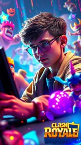 Endrick Joga Clash Royale Enquanto Atende Fãs; Confira!